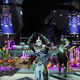 A Destiny 2 Guardian stands in front of the Festival of the Lost tree in the Tower.